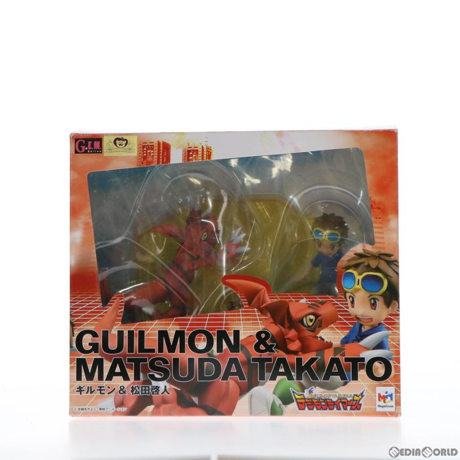 G.E.M.シリーズ 『中古即納』{FIG} ギルモン＆松田啓人(まつだたかと 