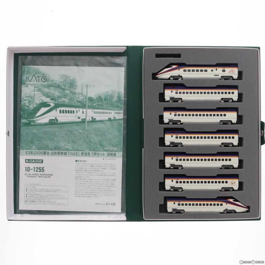 JR E3系2000番台 山形新幹線 つばさ 新塗装 10‐1255　 本文必ず カトー E3系2000番台 山形新幹線「つばさ」新塗色 7両セット 10