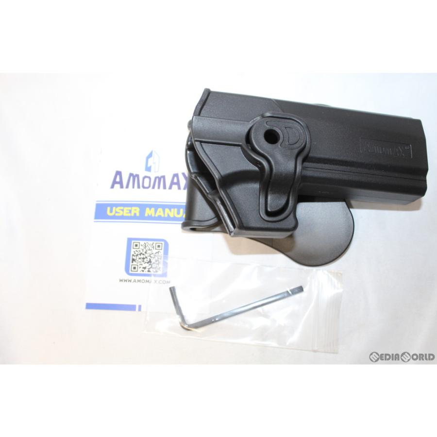 『新品即納』{MIL}AMOMAX(アモマックス) リリースボタン・ホルスター for P320 フルサイズ BK(ブラック/黒)(AM-P320FS)(20150223)｜media-world｜02