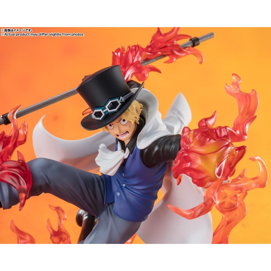 『新品』『お取り寄せ』{FIG} フィギュアーツZERO [超激戦]サボ -火拳 王手飛車- ONE PIECE(ワンピース) 完成品 フィギュア バンダイスピリッツ(20250215)_3