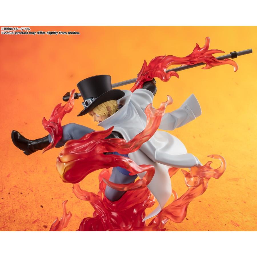 『新品』『お取り寄せ』{FIG} フィギュアーツZERO [超激戦]サボ -火拳 王手飛車- ONE PIECE(ワンピース) 完成品 フィギュア バンダイスピリッツ(20250215)_4