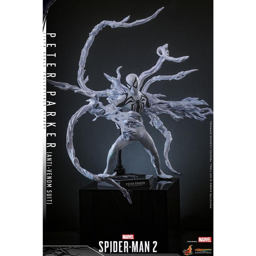 『新品』『お取り寄せ』{FIG} ビデオゲーム マスターピース ピーター・パーカー/スパイダーマン(アンチヴェノム スーツ) 1/6 フィギュア ホットトイズ(20260131)_6
