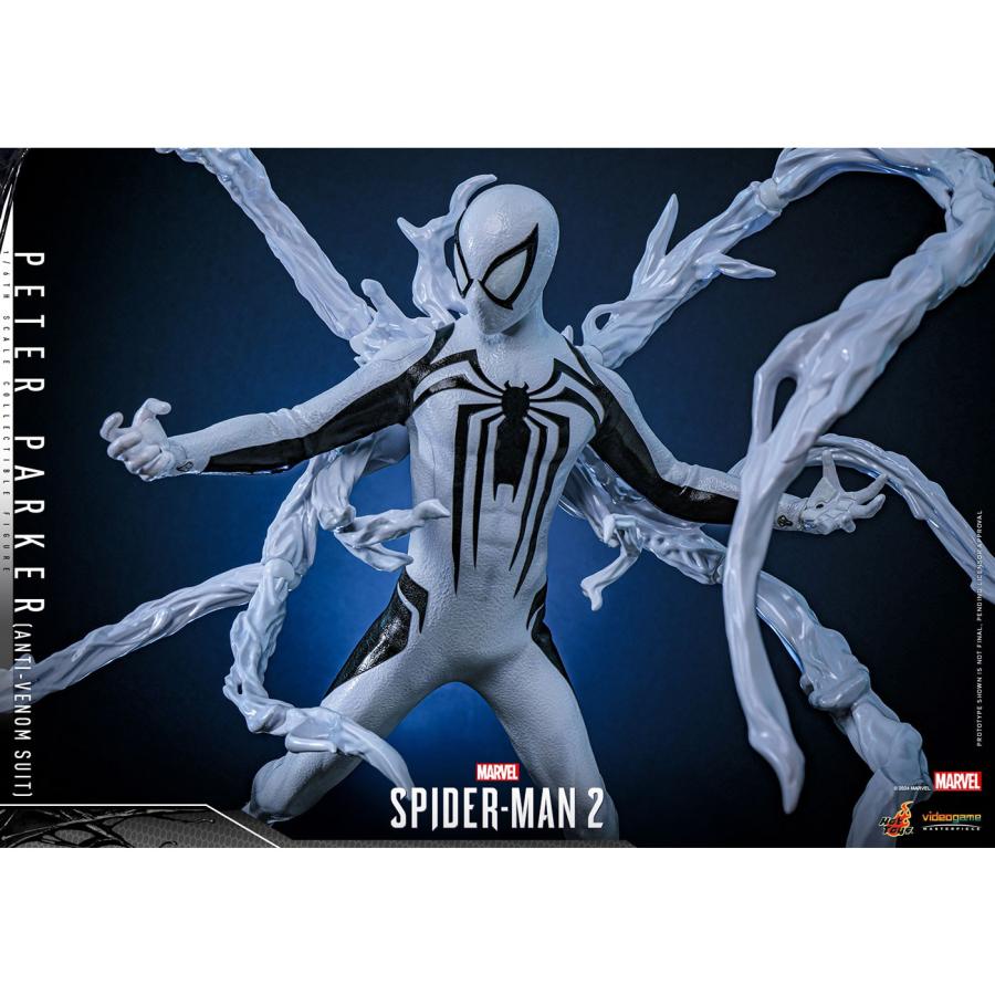 『新品』『お取り寄せ』{FIG} ビデオゲーム マスターピース ピーター・パーカー/スパイダーマン(アンチヴェノム スーツ) 1/6 フィギュア ホットトイズ(20260131)_7