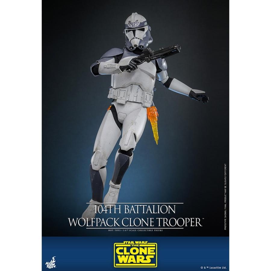 『新品』『お取り寄せ』{FIG} テレビ・マスターピース クローン・トルーパー(ウルフパック/第104大隊) STAR WARS 1/6 フィギュア ホットトイズ(20260131)の画像