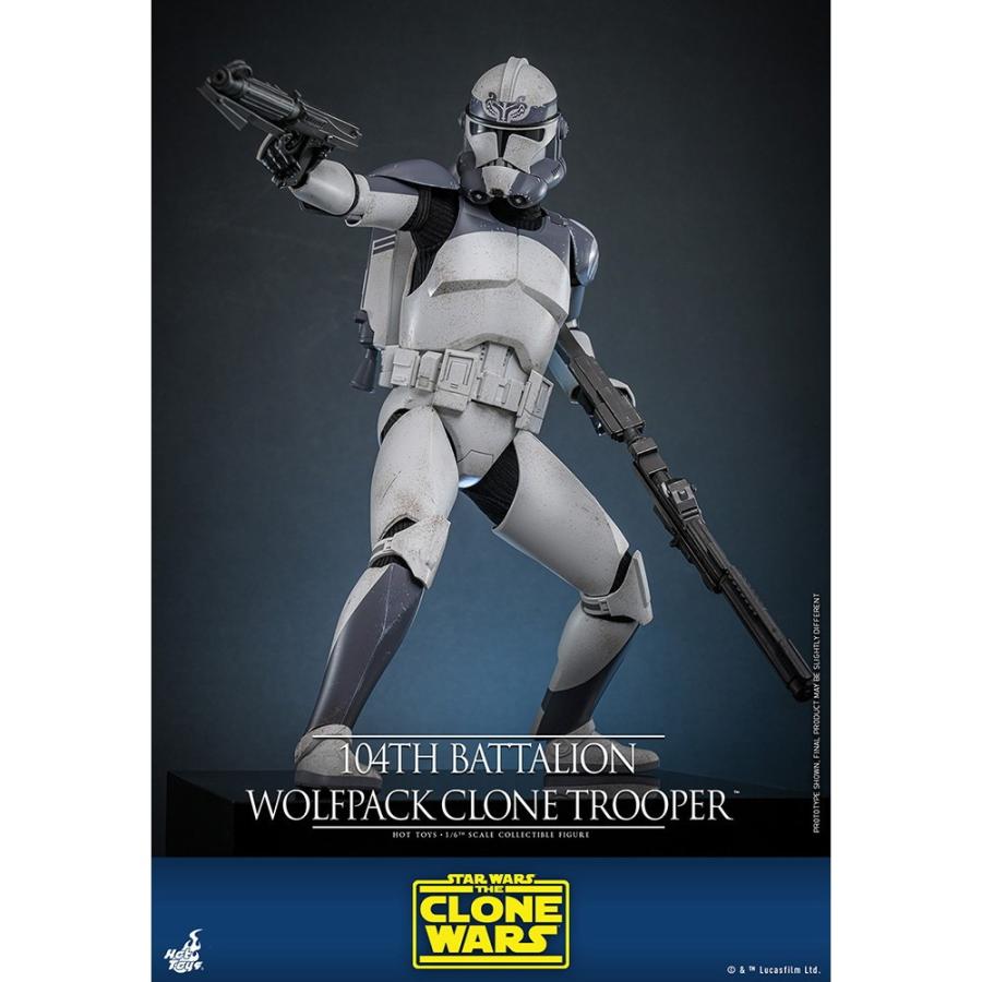 『新品』『お取り寄せ』{FIG} テレビ・マスターピース クローン・トルーパー(ウルフパック/第104大隊) STAR WARS 1/6 フィギュア ホットトイズ(20260131)の画像