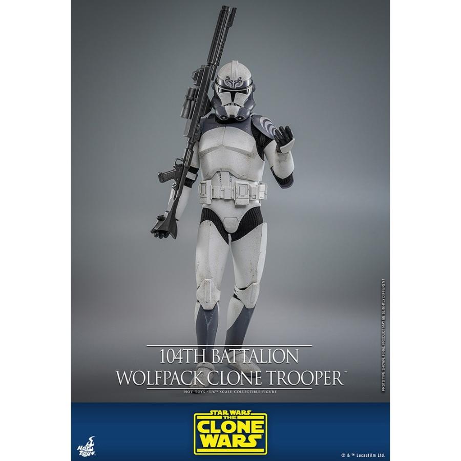 『新品』『お取り寄せ』{FIG} テレビ・マスターピース クローン・トルーパー(ウルフパック/第104大隊) STAR WARS 1/6 フィギュア ホットトイズ(20260131)の画像