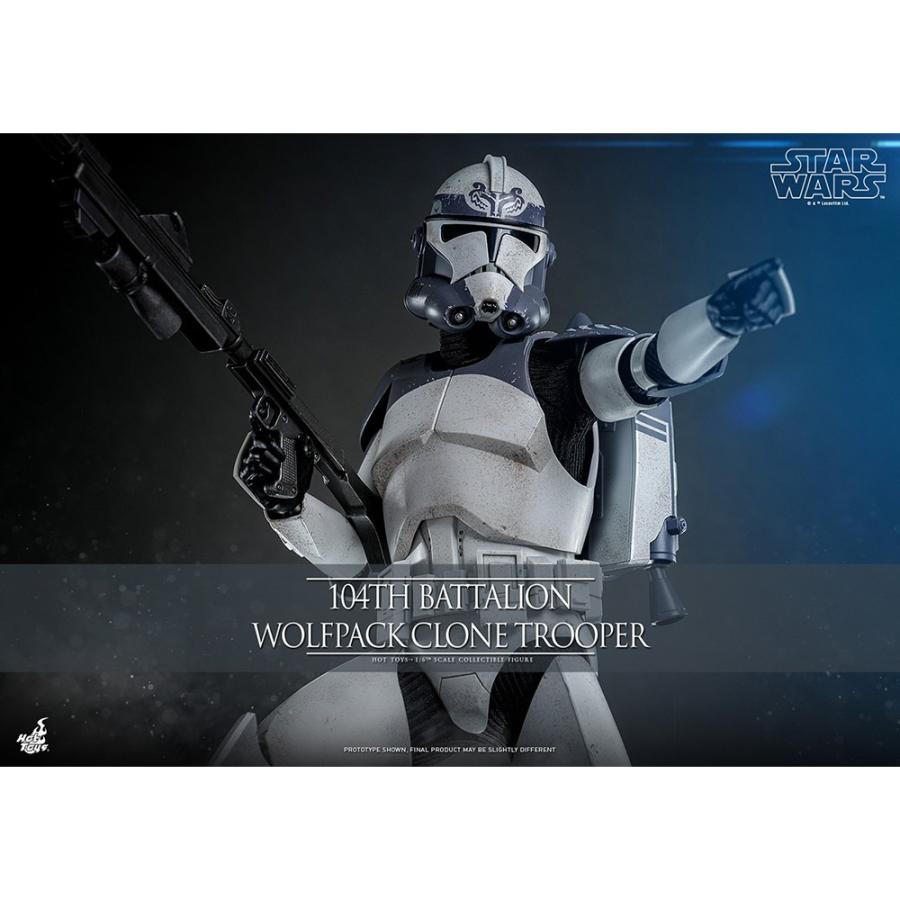 『新品』『お取り寄せ』{FIG} テレビ・マスターピース クローン・トルーパー(ウルフパック/第104大隊) STAR WARS 1/6 フィギュア ホットトイズ(20260131)の画像