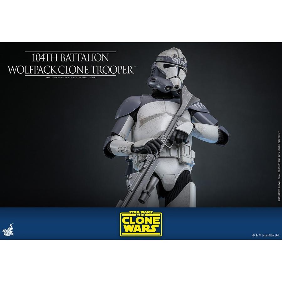 『新品』『お取り寄せ』{FIG} テレビ・マスターピース クローン・トルーパー(ウルフパック/第104大隊) STAR WARS 1/6 フィギュア ホットトイズ(20260131)の画像