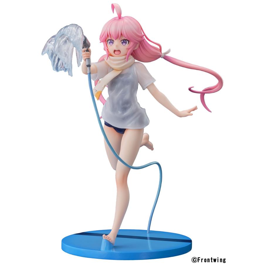 グリザイア：ファントムトリガー 狗駒邑沙季 ムラサキ 抱き枕カバー 予約安心出荷』{FIG} 狗駒邑沙季(いこまむらさき) スク水忍者ver