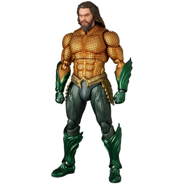 『新品』『お取り寄せ』{FIG} マフェックス No.267 MAFEX AQUAMAN(GOLD ＆ GREEN SUIT) アクアマン/失われた王国 フィギュア メディコム・トイ(20251231)の画像