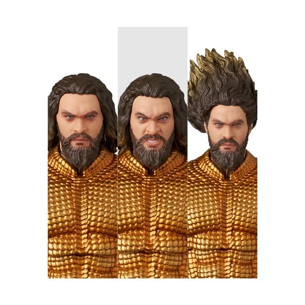 『新品』『お取り寄せ』{FIG} マフェックス No.267 MAFEX AQUAMAN(GOLD ＆ GREEN SUIT) アクアマン/失われた王国 フィギュア メディコム・トイ(20251231)の画像