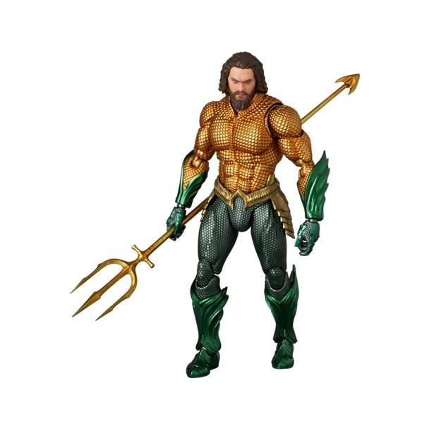 『新品』『お取り寄せ』{FIG} マフェックス No.267 MAFEX AQUAMAN(GOLD ＆ GREEN SUIT) アクアマン/失われた王国 フィギュア メディコム・トイ(20251231)の画像