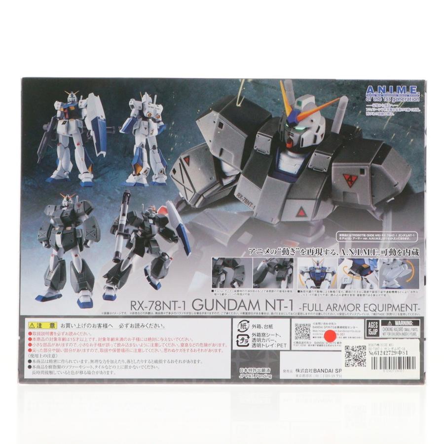 『新品』『お取り寄せ』{FIG} ROBOT魂(SIDE MS) RX-78NT-1 ガンダムNT-1＆チョバム・アーマー ver. A.N.I.M.E. 機動戦士ガンダム0080 フィギュア BSP(20251213)_2
