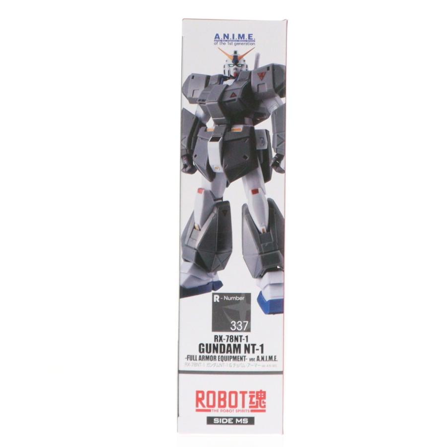 『新品』『お取り寄せ』{FIG} ROBOT魂(SIDE MS) RX-78NT-1 ガンダムNT-1＆チョバム・アーマー ver. A.N.I.M.E. 機動戦士ガンダム0080 フィギュア BSP(20251213)_3
