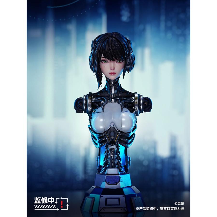 新品 霊籠(リンロン) Ash(アッシュ) 1/4スケール胸像フィギュア 特典付 新品即納』{FIG} 予約特典付属 Ash(アッシュ) 霊籠(リンロン) 1/4 完成