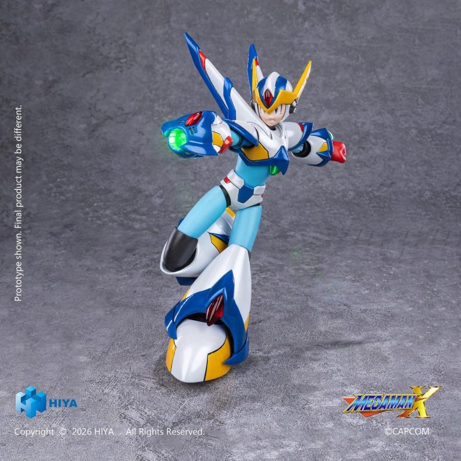 『予約安心出荷』{FIG} エクスクイジット ベーシック X(エックス) ファルコンアーマー Ver. ロックマンX アクションフィギュア ハイヤトイズ(2027年3月)_2
