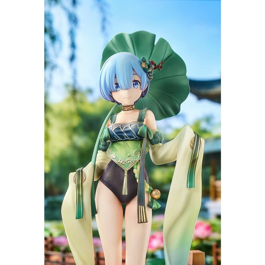 『予約安心出荷』{FIG} レム 庭園中の休みVer. Re:ゼロから始める異世界生活 1/7 完成品 フィギュア グッドスマイルアーツ上海(2027年3月)の画像