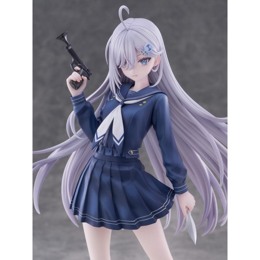 『予約安心出荷』{FIG} 幽鬼(ユウキ) 制服ver. 死亡遊戯で飯を食う。 1/7 完成品 フィギュア(AMU-FNX1194) フリュー(2026年11月)_4