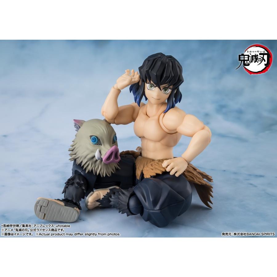 『予約安心出荷』{FIG} S.H.Figuarts(フィギュアーツ) 嘴平伊之助(はしびらいのすけ) 鬼滅の刃 完成品 可動フィギュア バンダイスピリッツ(2026年9月)_3