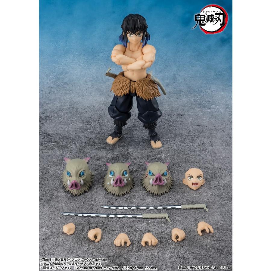 『予約安心出荷』{FIG} S.H.Figuarts(フィギュアーツ) 嘴平伊之助(はしびらいのすけ) 鬼滅の刃 完成品 可動フィギュア バンダイスピリッツ(2026年9月)_6