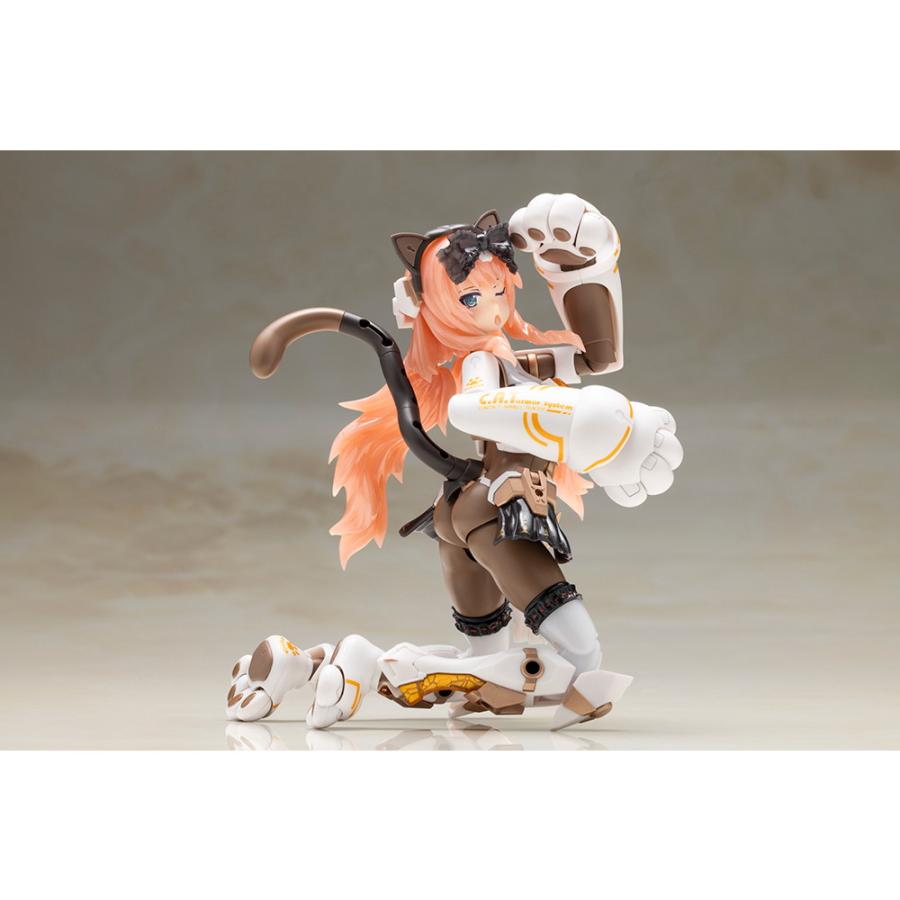 『予約安心出荷』{PTM} フレームアームズ・ガール ドゥルガーI(アイン) キャットアーマーVer. -キャリコ- プラモデル(FG187) コトブキヤ(2026年5月)_4