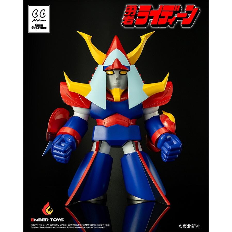 無版権 勇者ライディーン風 パチソフビ 未開封 ヘッダー付き 新品』『お取り寄せ』{SFT} Chibi Creature ライディーン 勇者