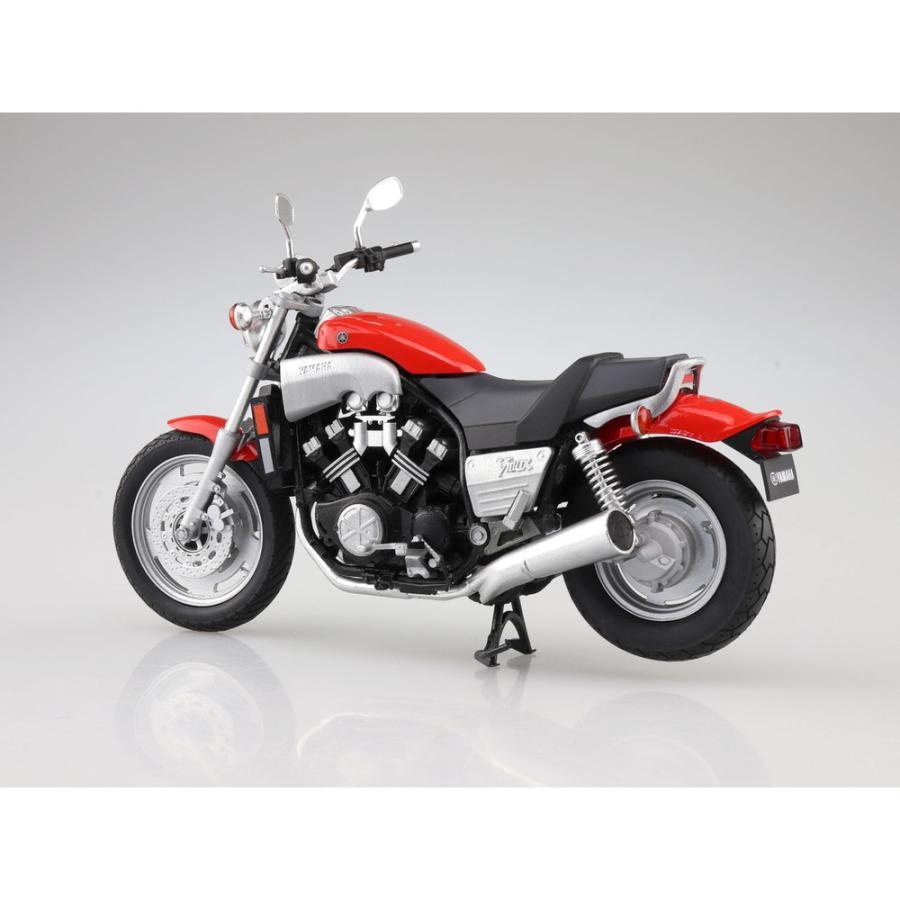 『予約安心出荷』{MDL}1/12 完成品バイク Yamaha Vmax ファイアーレッド 完成品 ミニカー(111871) スカイネット(アオシマ)(2024年8月)｜media-world｜02