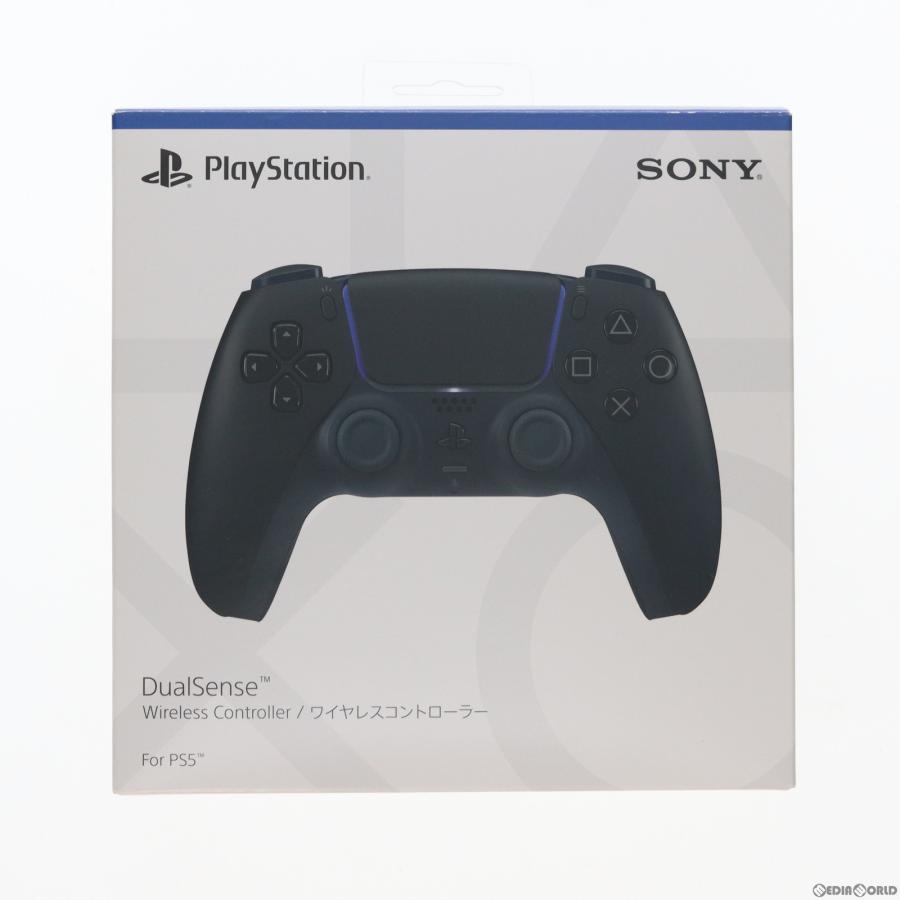 『中古即納』{ACC}{PS5}DualSense(デュアルセンス) ワイヤレスコントローラー ミッドナイト ブラック SIE(CFI