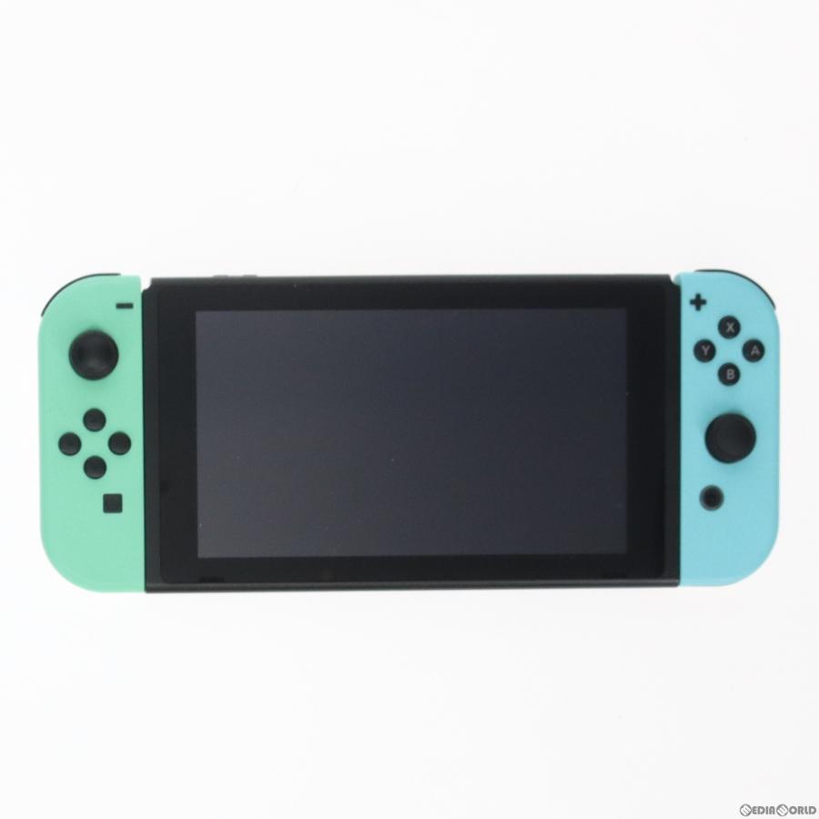 『中古即納』{本体}{Switch}(ソフト無し)Nintendo Switch(ニンテンドースイッチ) あつまれ どうぶつの森セット(HAD-S-KEAGC)(20200320)｜media-world｜02