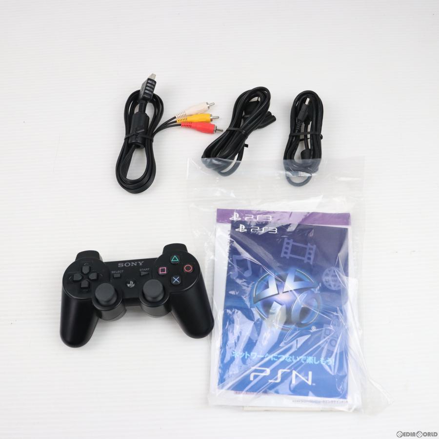 『中古即納』{本体}{PS3}プレイステーション3 PlayStation3 チャコール・ブラック HDD500GB(CECH-4300C)(20140828)｜media-world｜02