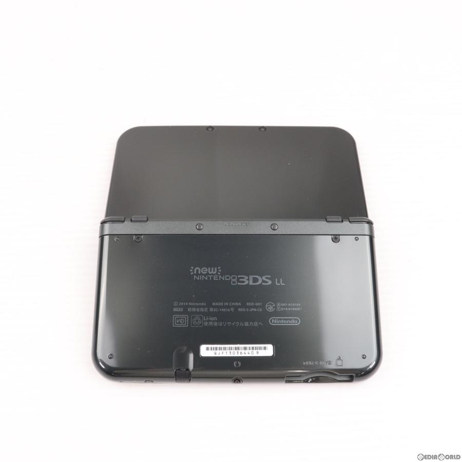 『中古即納』{本体}{3DS}Newニンテンドー3DS LL メタリックブラック(RED-S-VAAA)(20141011)｜media-world｜03