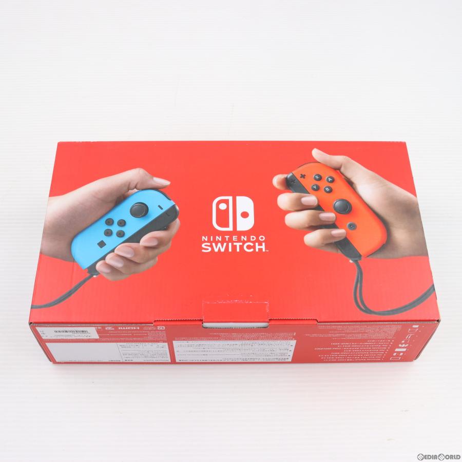 『中古即納』{本体}{Switch}Nintendo Switch(ニンテンドースイッチ) Joy-Con(L) ネオンブルー/(R) ネオンレッド(HAD-S-KABAA)(20190830)｜media-world｜06