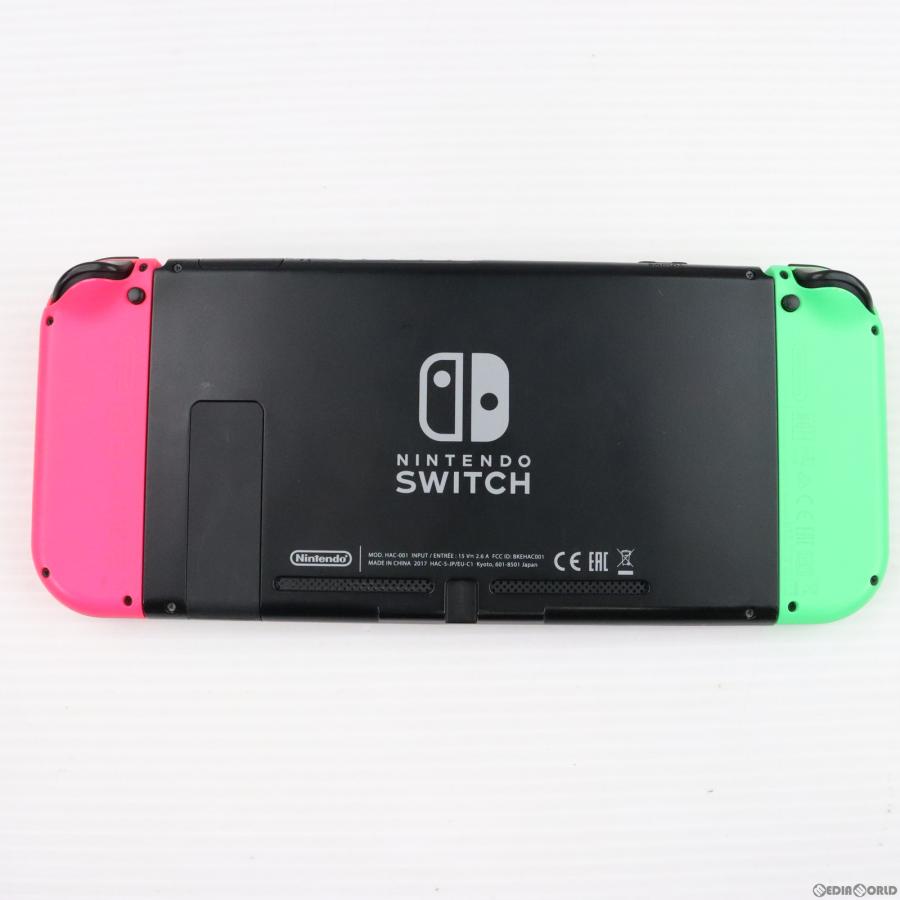 『中古即納』{本体}{Switch}Nintendo Switch(ニンテンドースイッチ) スプラトゥーン2セット(HAC-S-KACEA)(20170721)｜media-world｜03