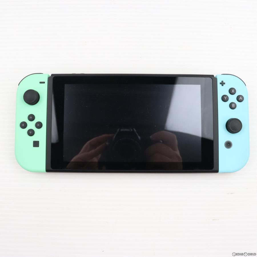 『中古即納』{本体}{Switch}(ソフト無し)Nintendo Switch(ニンテンドースイッチ) あつまれ どうぶつの森セット(HAD-S-KEAGC)(20200320)｜media-world｜02