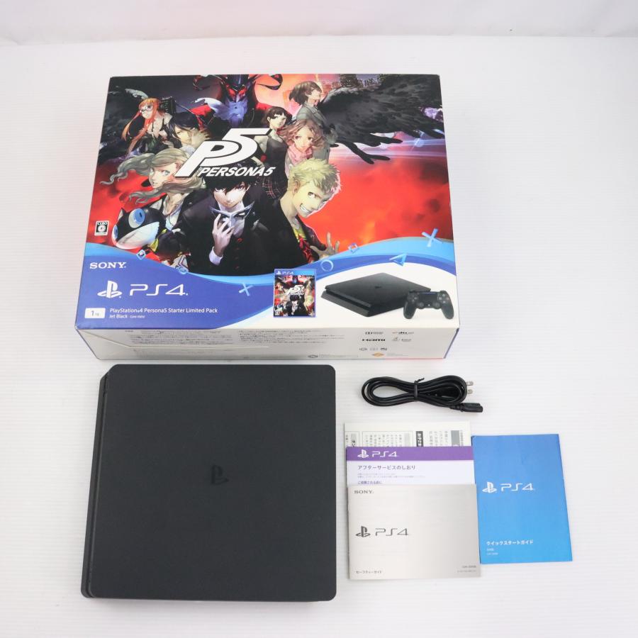 中古即納』{PS4} (本体)プレイステーション4 1TB Persona5 Starter 