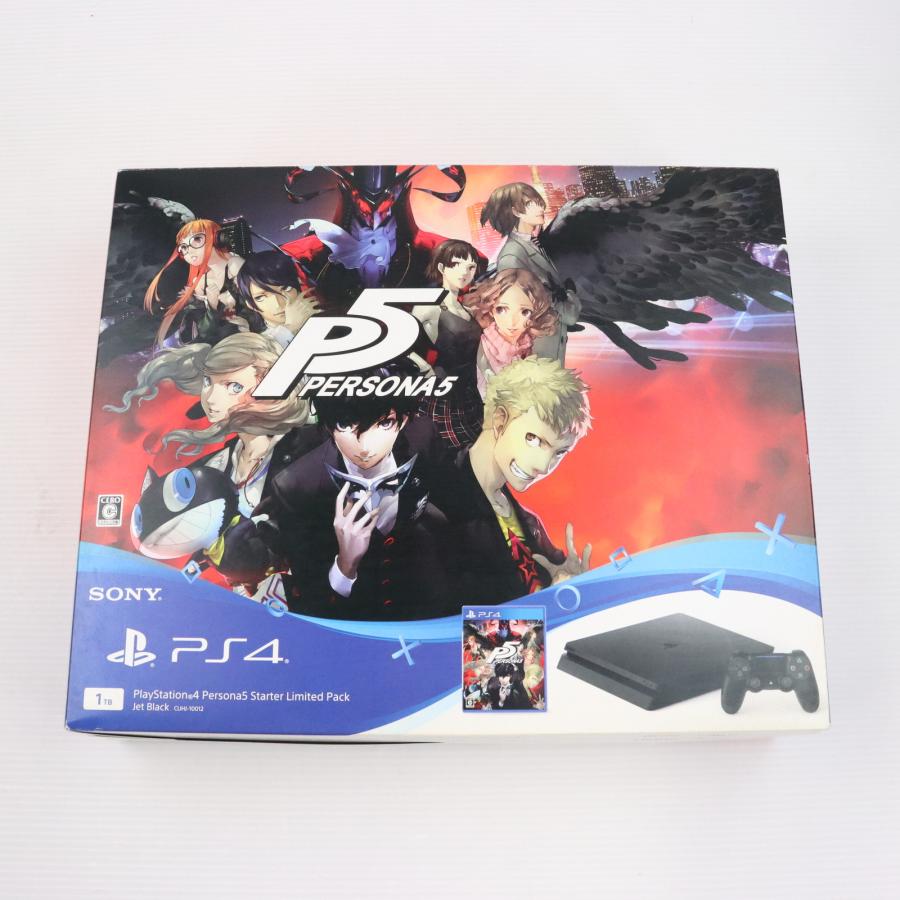 中古即納』{PS4} (本体)プレイステーション4 1TB Persona5 Starter 