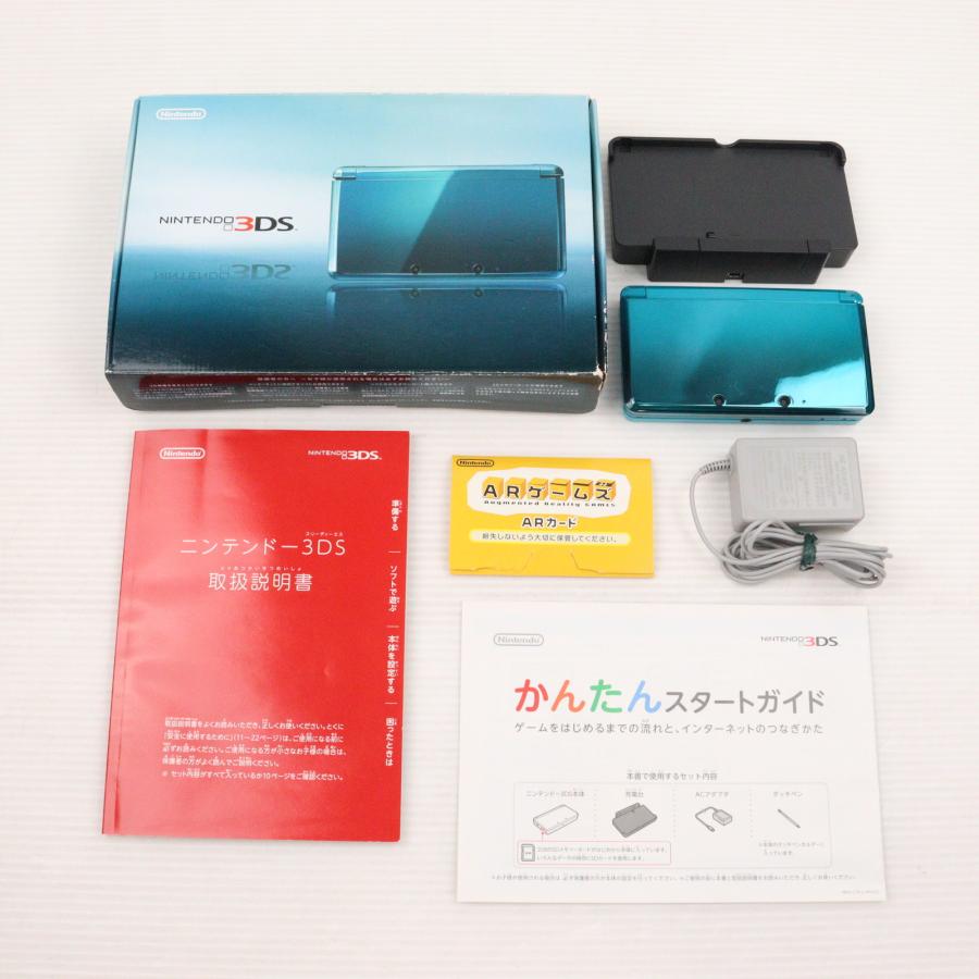 任天堂 『中古即納』{3DS} (本体) ニンテンドー3DS アクアブルー 任天堂 『中古即納』{3DS} (本体) ニンテンドー3DS アクアブルー