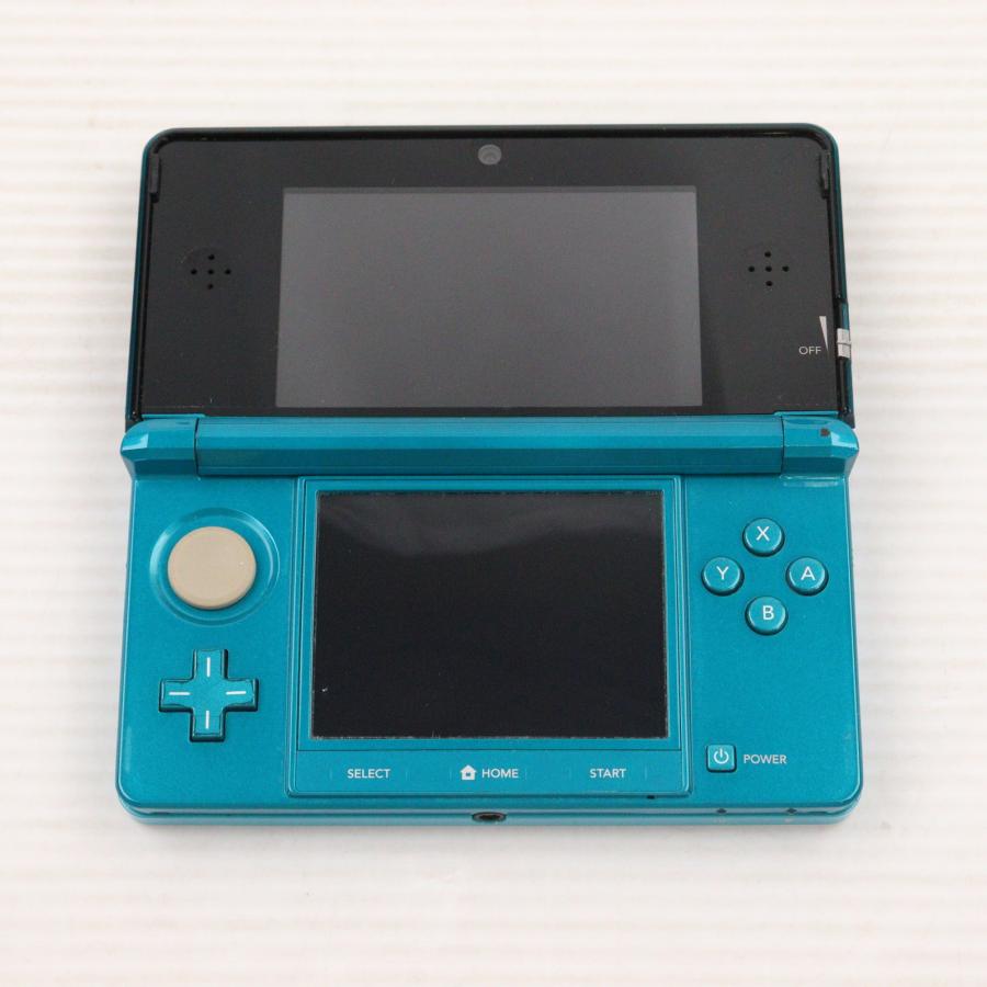 任天堂 『中古即納』{3DS} (本体) ニンテンドー3DS アクアブルー 任天堂 『中古即納』{3DS} (本体) ニンテンドー3DS アクアブルー