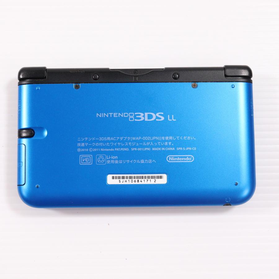ニンテンドー3DS - (本体) ニンテンドー3DS LL ブルー×ブラック 任天堂(SPR-S-BAKK) 3DS](本体)ニンテンドー3DS LL ブルー×ブラック(SPR-S-BAKK)
