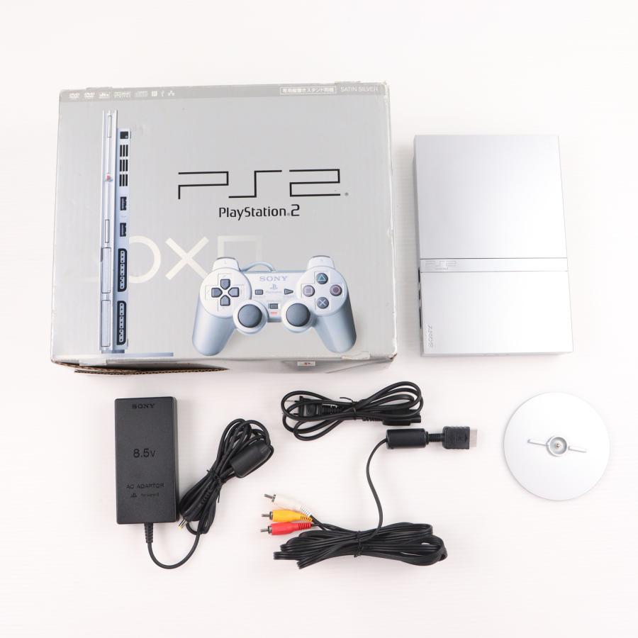 PlayStation2本体75000シルバー PS2 Slim Console Silver SCPH-75000 SSS Only for NTSC-J