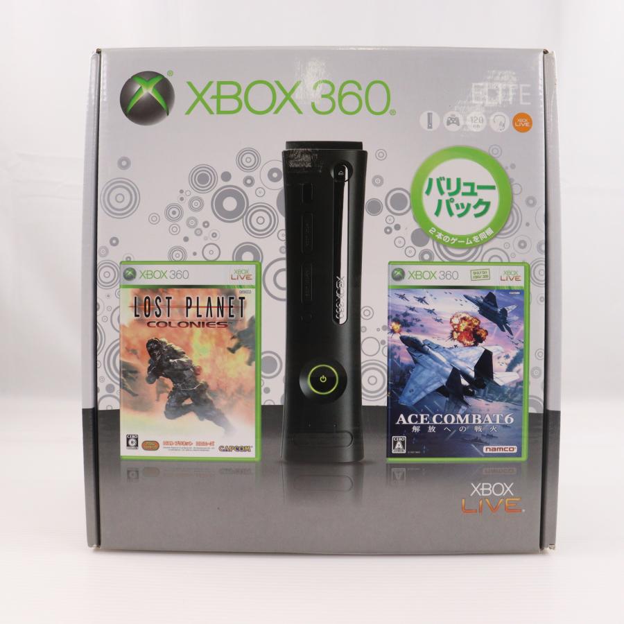 Xbox 360 Elite （120GB）本体 + ゲームソフト4本 『中古即納