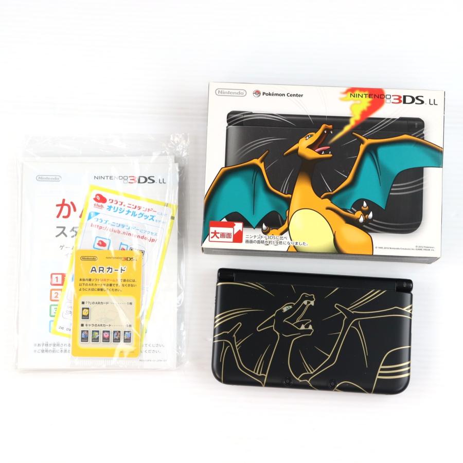 6-202 ニンテンドー3DS LL リザードンエディション Nintendo 3DS LL LIZARDON Pokémon Center -NEW VGA 90+ Charizard