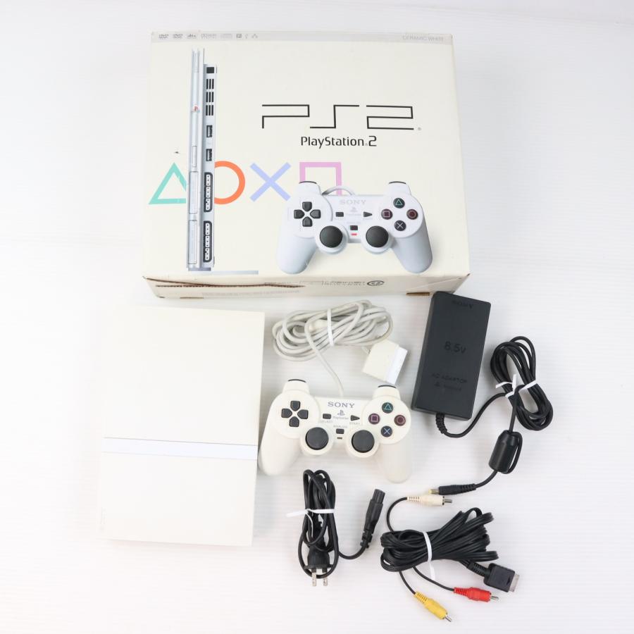 中古即納』{PS2} (本体) プレイステーション2 PlayStation2 セラミック