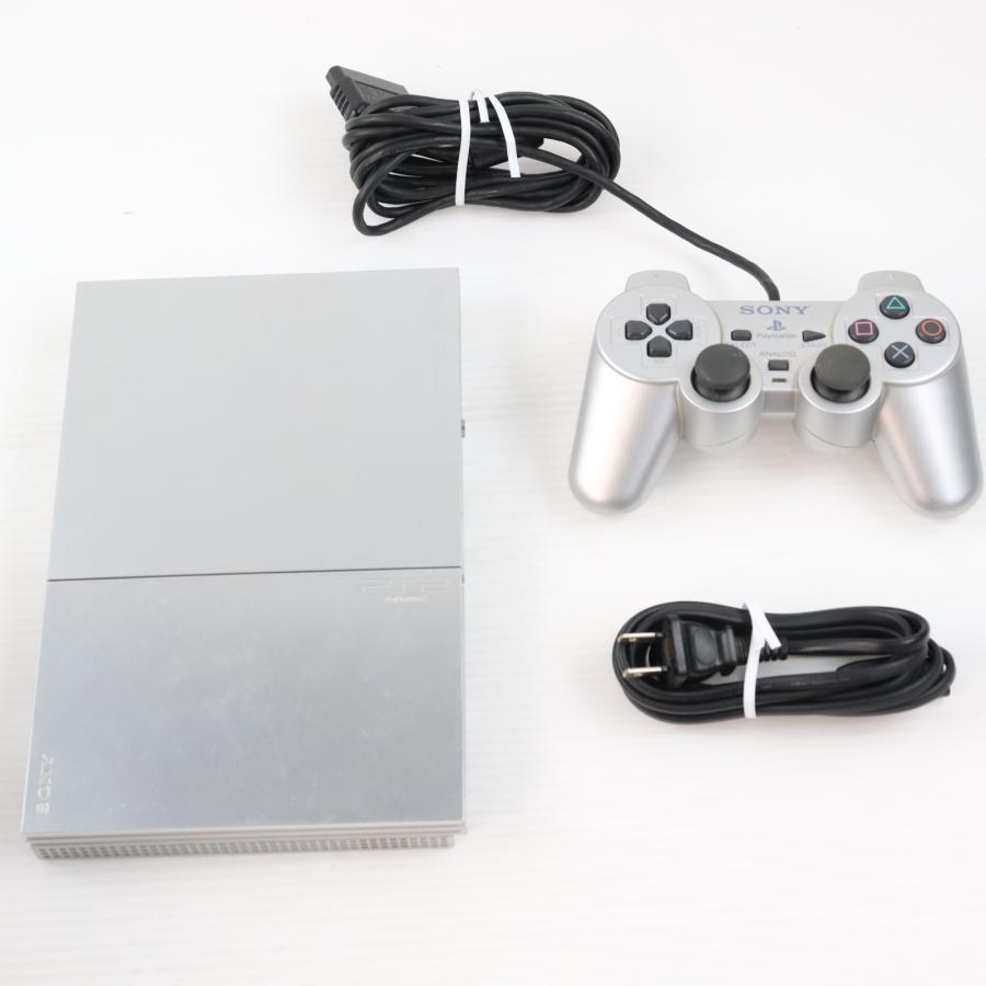 中古即納』{PS2} (本体) PlayStation 2(プレイステーション2) サテン