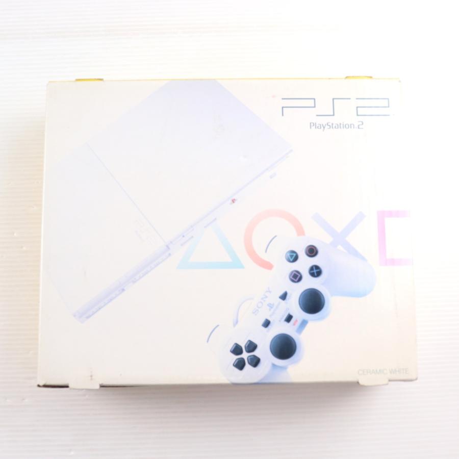 PlayStation2 ホワイト 本体セット PS2 CERAMIC WHITE Console SCPH-50000 CW Tested System Playstation