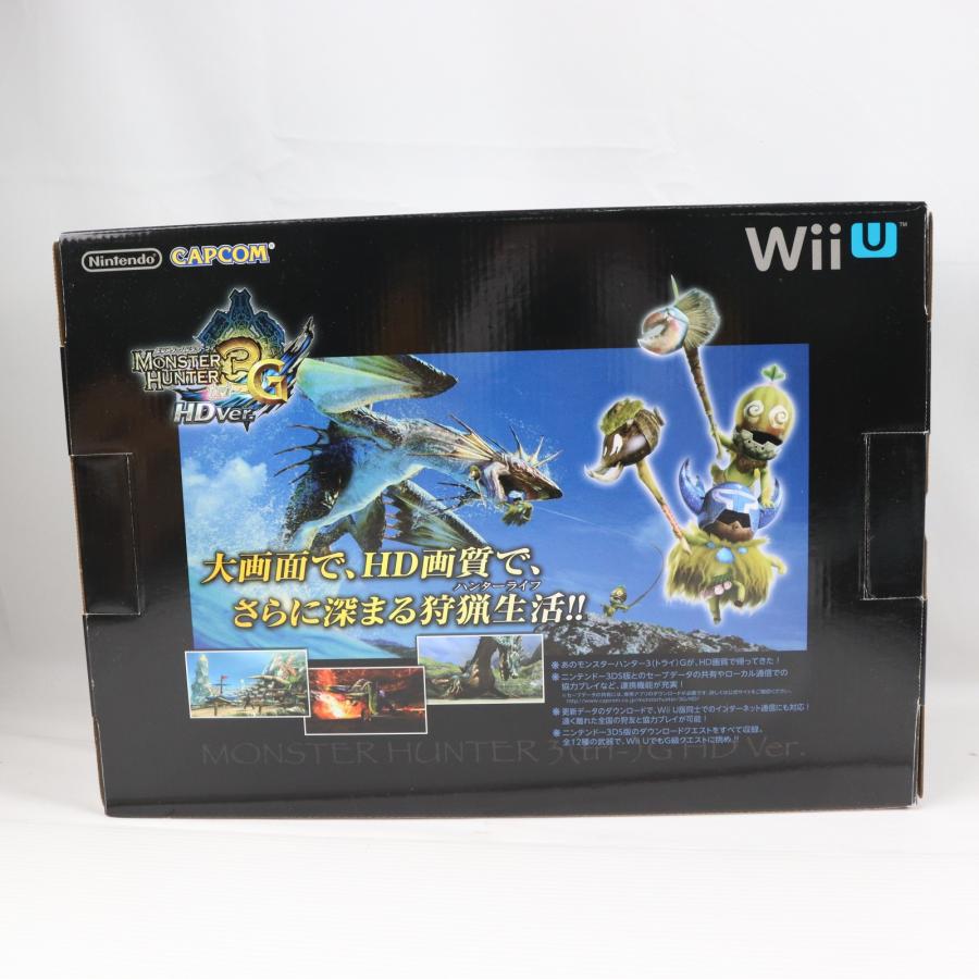 Wii U - (本体)モンスターハンター3G(トライG) HD Ver. Wii U プレミアムセット(WUP-S-KAFD) 任天堂 任天堂（Nintendo） 『中古即納』{WiiU} (本体) モンスターハンター3G