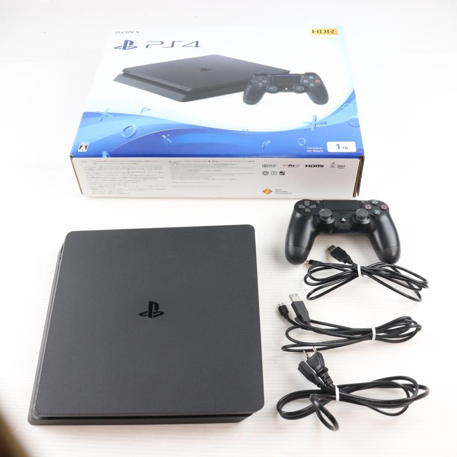 PS4　本体　1TB CUH-2100B Free Shipping! Sony PS4 Slim, 1TB Black Gaming Console, Remote