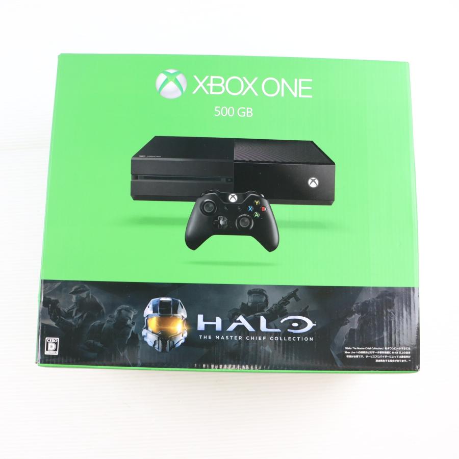 中古即納』{XboxOne} (本体)(ソフト無し) Xbox One 500GB(Halo: The