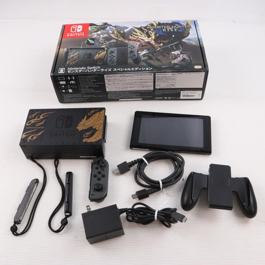 【中古美品】Nintendo SWITCH MHRise スペシャルエディション 任天堂（Nintendo） 『中古即納』{Switch} (本体) Nintendo Switch