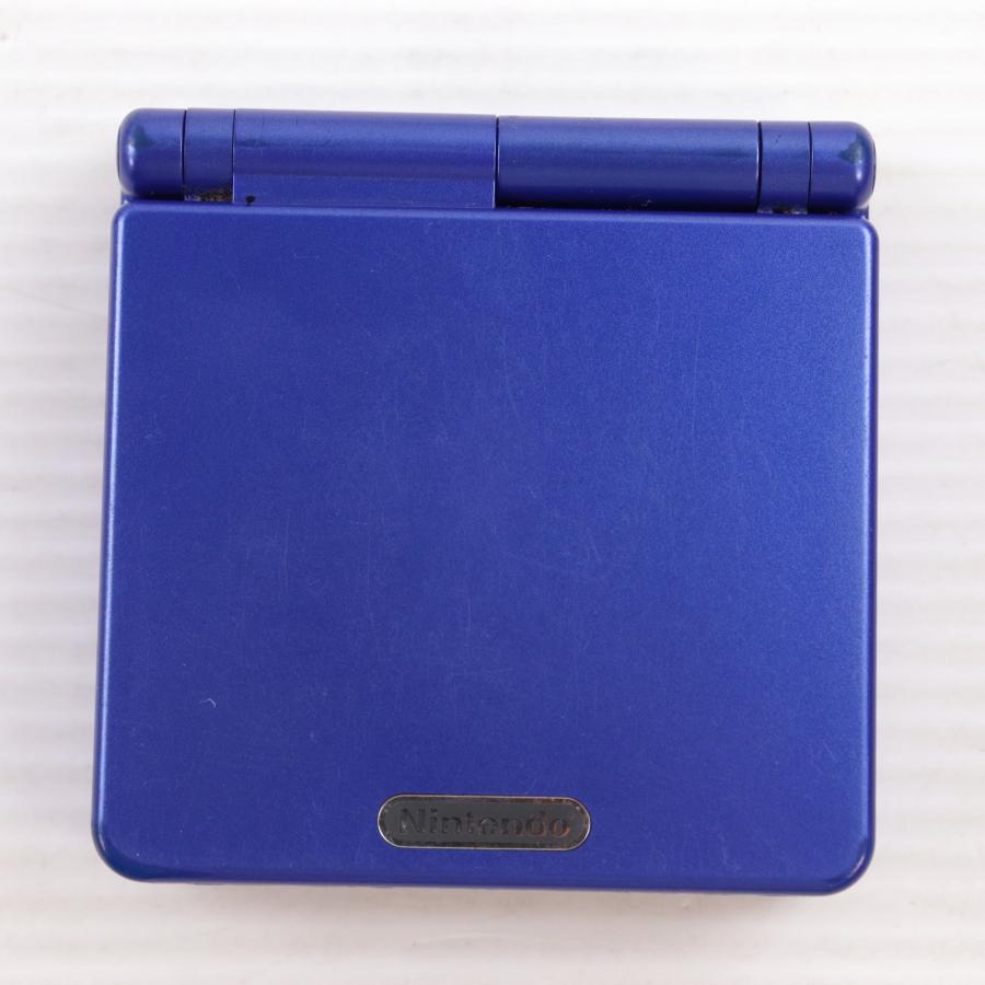 【中古】 ゲームボーイアドバンスSP アズライトブルー 任天堂（Nintendo） 『中古即納』{GBA} (本体) GAMEBOY ADVANCE SP